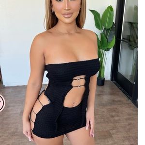 2 piece sexy skirt set
